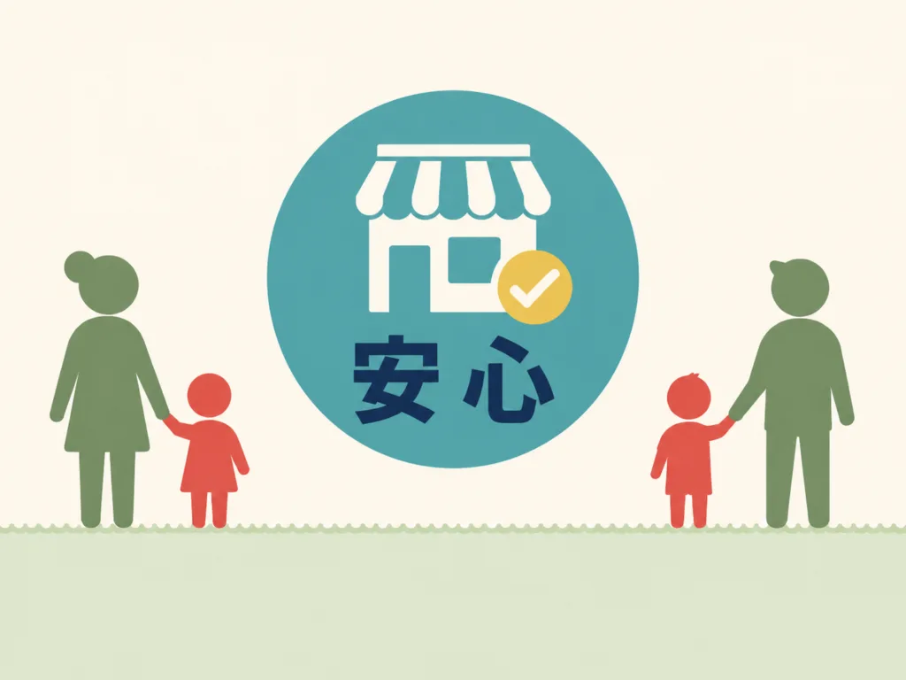 大手が安心