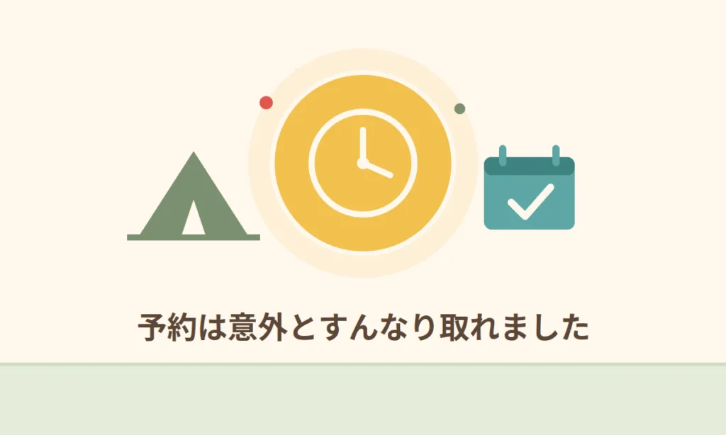 予約の取りやすさ