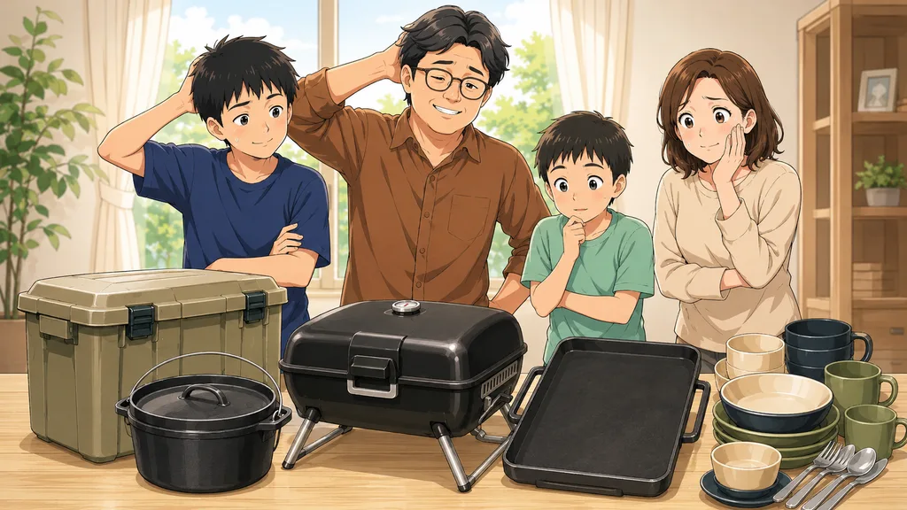 買って後悔した大型鉄板やダッチオーブンなどのキャンプ道具5点